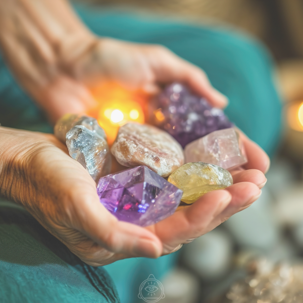 Natural Healing Crystals for Energy Balance and Aura Protection