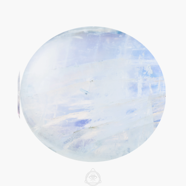 Crystal Healing Sphere: Polished Blue Moonstone